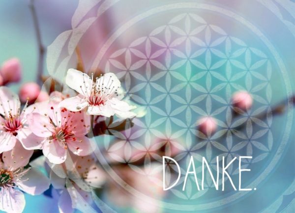 Postkarte "Danke"