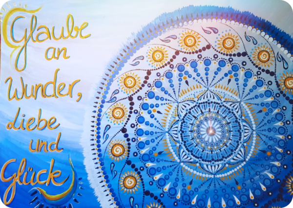 Postkarte "Glaube an Wunder"